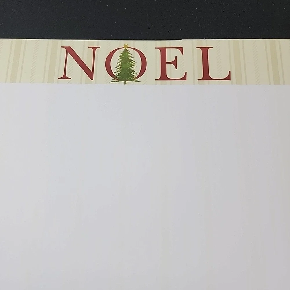 30 Sheets Computer Stationary Christmas Letter Announcments, Junk Journal Paper